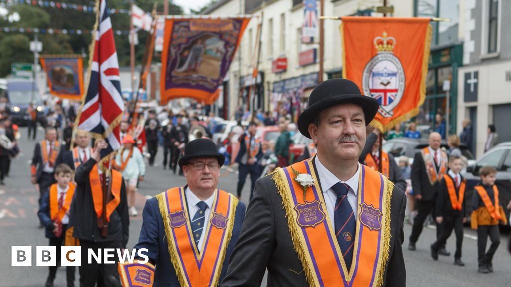 Thousands attending NI’s Orange Order parades