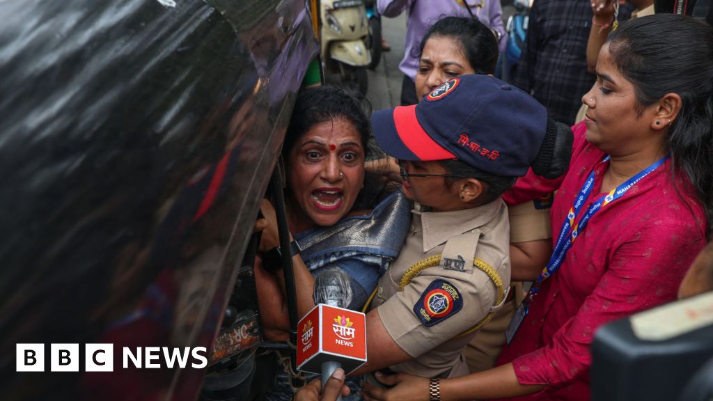 Row over language turns violent in India’s richest state