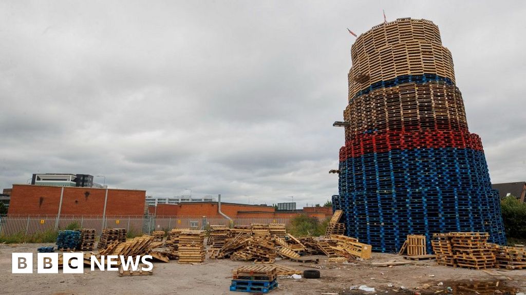 Asbestos fragments found in five places near south Belfast bonfire
