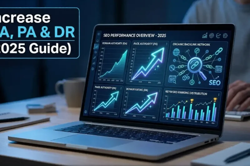 How to Increase Website DA, PA & DR Using Ahrefs