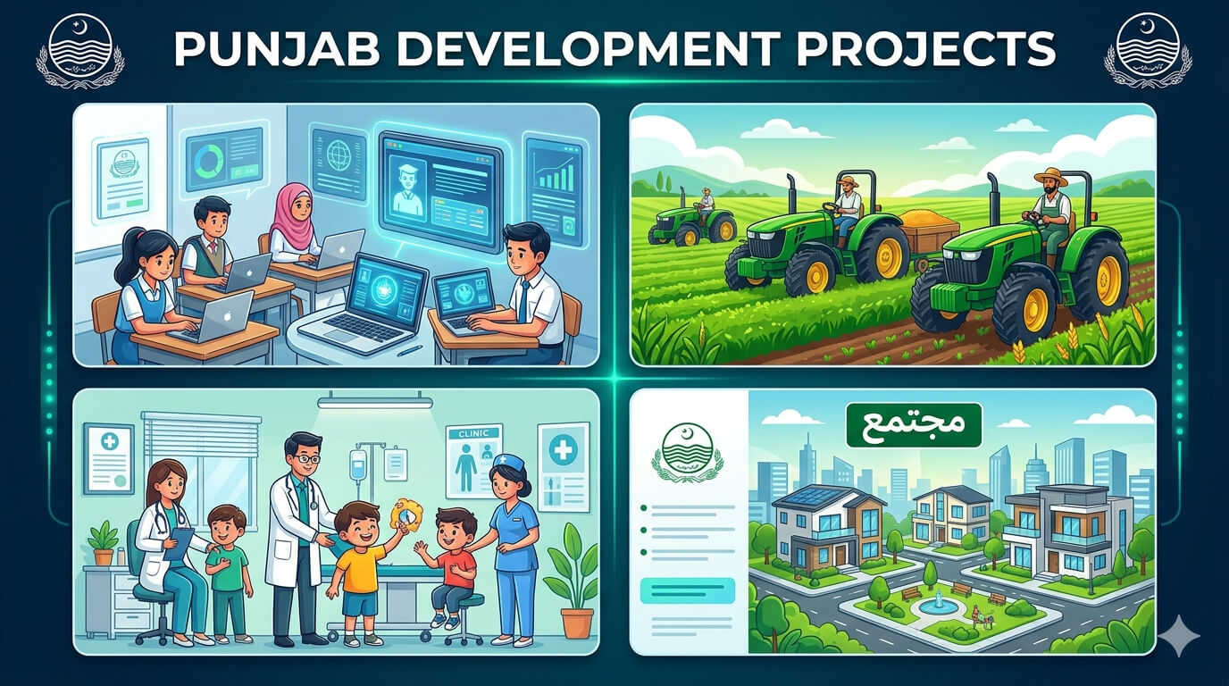 Punjab flagship programs including e-bikes scheme and green tractors scheme