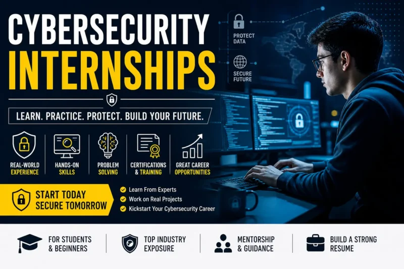 Cybersecurity internships