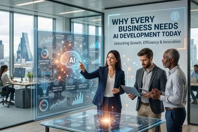 Why Every Business Needs AI Development Today
